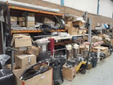 Large quantity of Redundant Injection Moulding Spares Including Dryers, Hoppers, Hopper Loaders, Gra