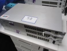3: Ubiquiti Unifi , 24 POE, Rackmount Switch