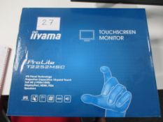 1: IIyama , Prolite T225 2MSC, Touch Screen Monitor (New In Box)