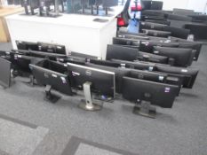 80, Various Dell And IIyama Flat Panel Monitors