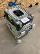 3 Festool cleantec CTM Midi1 vacuums 100V