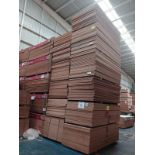 LOT OF APPROXIMATELY (1,045) PCS OF MDF AND MELAMINE