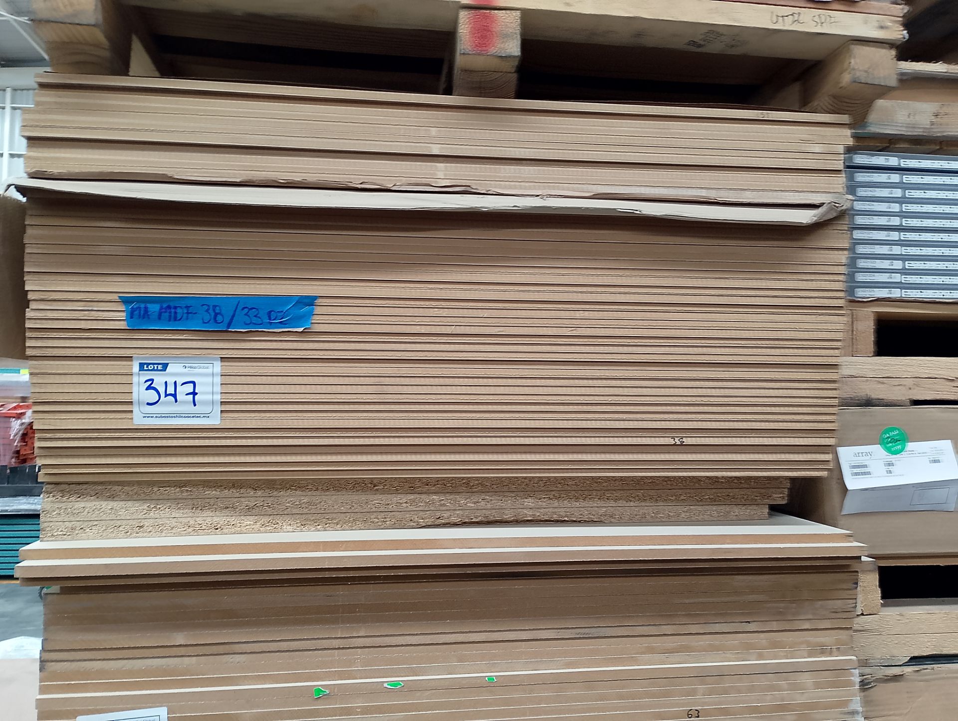 LOT OF APPROXIMATELY (471) PCS OF MDF - Image 3 of 4