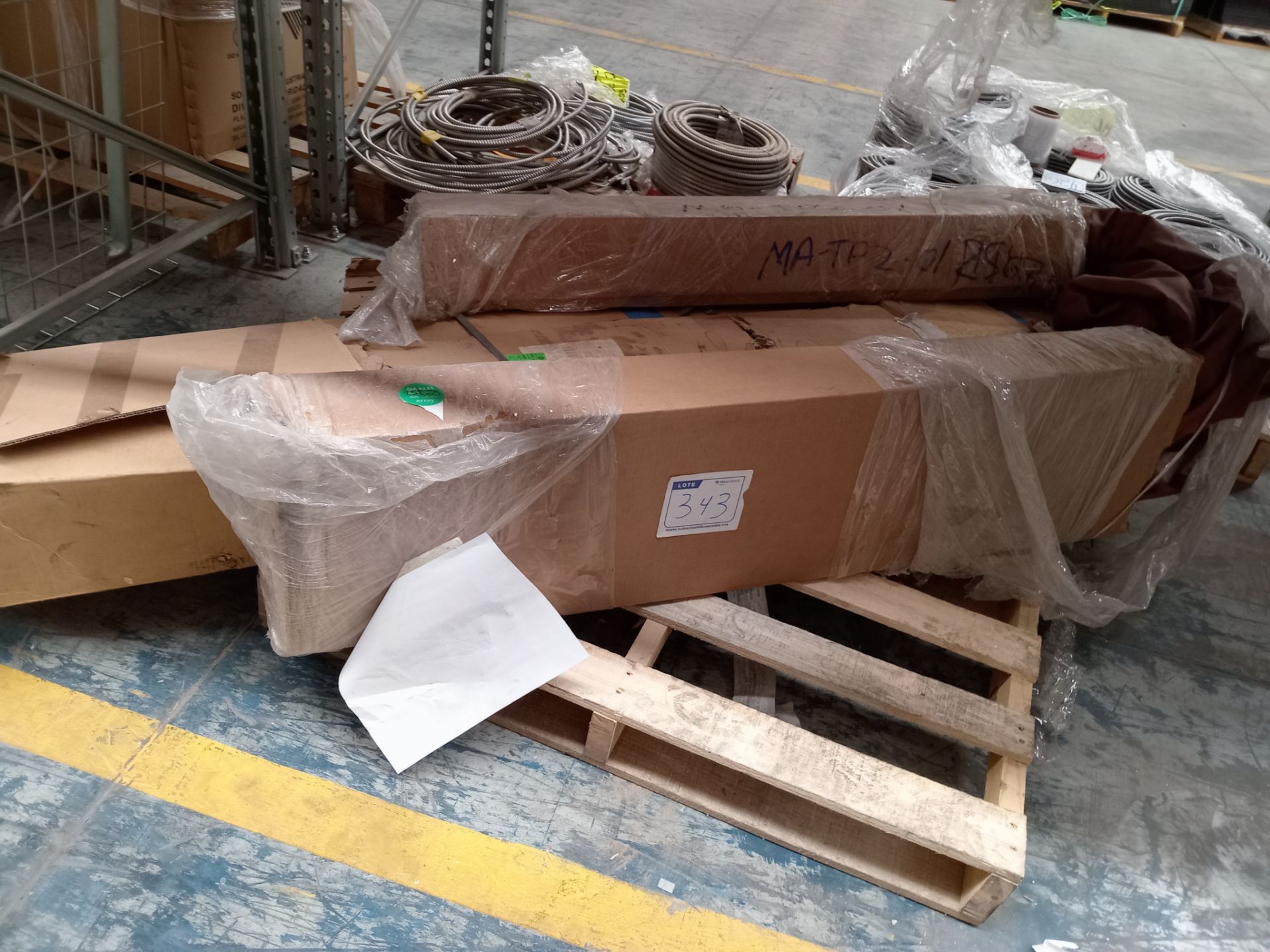 LOT OF (339) PCS OF MDF AND PLASTIC SHEET - Image 2 of 10