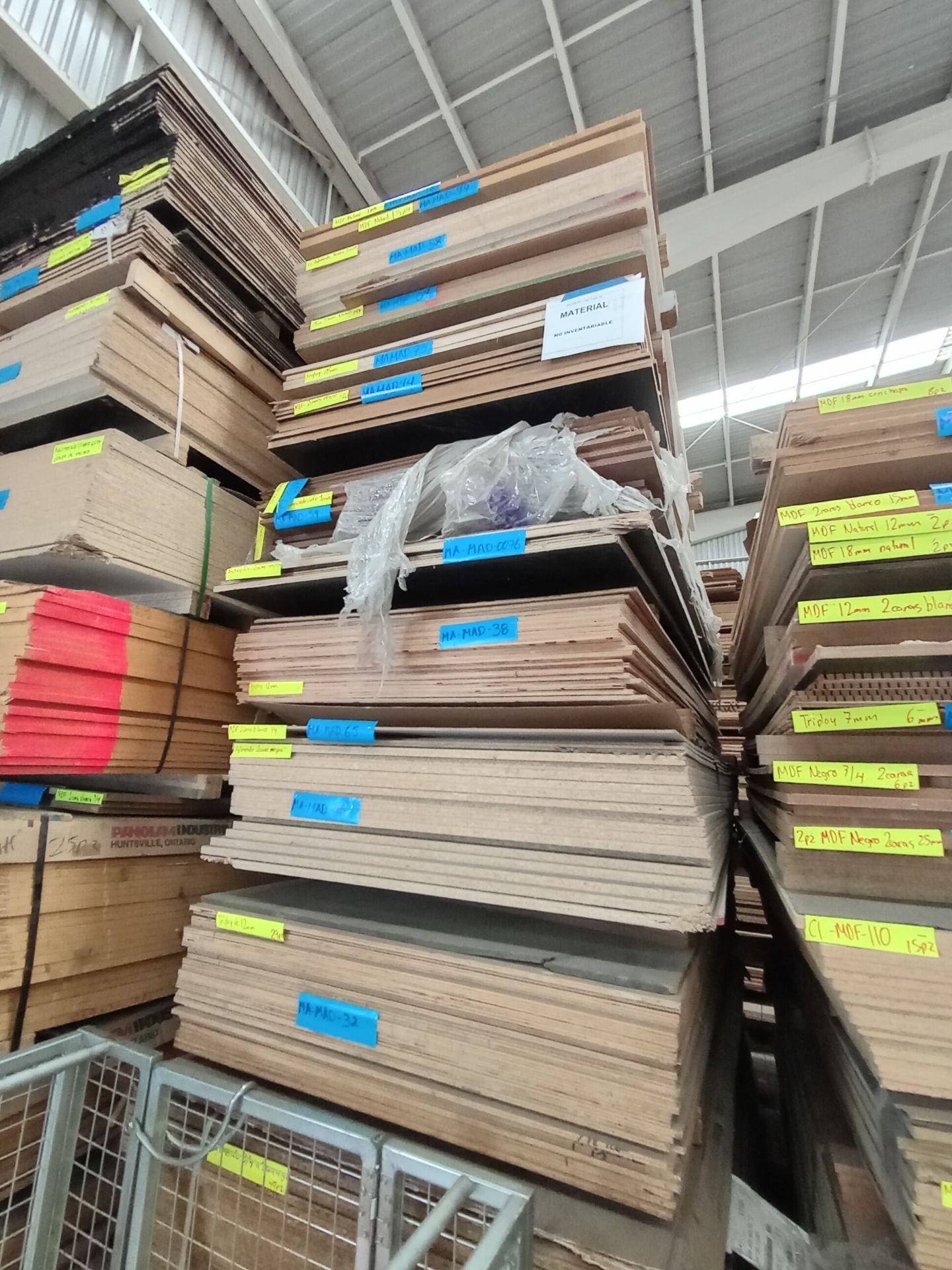 LOT OF APPROXIMATELY (1,093) PCS OF MELAMINE, MDF AND CHIPBOARD - Image 12 of 12