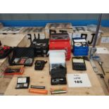 LOT OF PORTABLE TOOLS FOR ?UALITY CONTROL AND MISCELLANEOUS.
