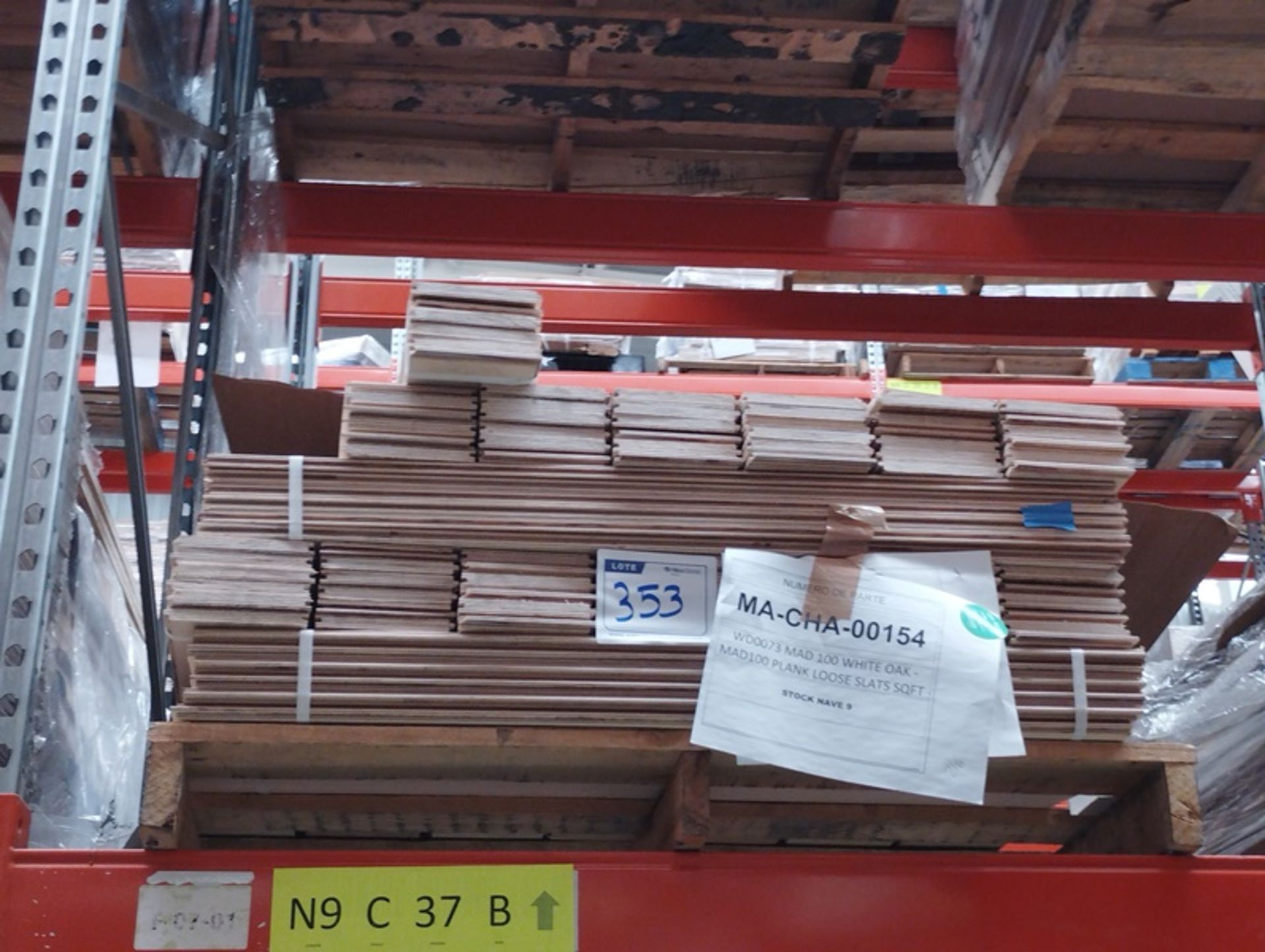 LOT OF (4,667) PCS OF ALUMINUM SHEET AND WOOD BOARDS - Image 11 of 22