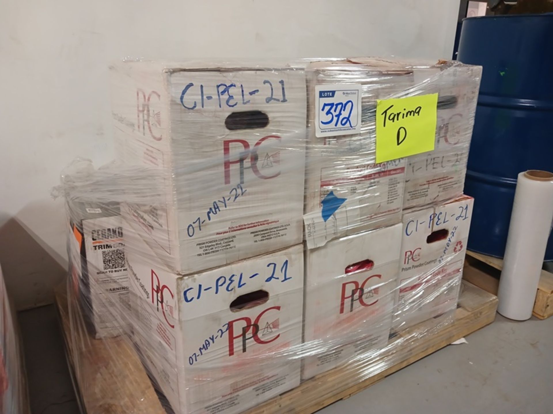 LOT OF APPROXIMATELY (2,551) KG OF ELECTROSTATIC POWDER PAINT - Image 3 of 11