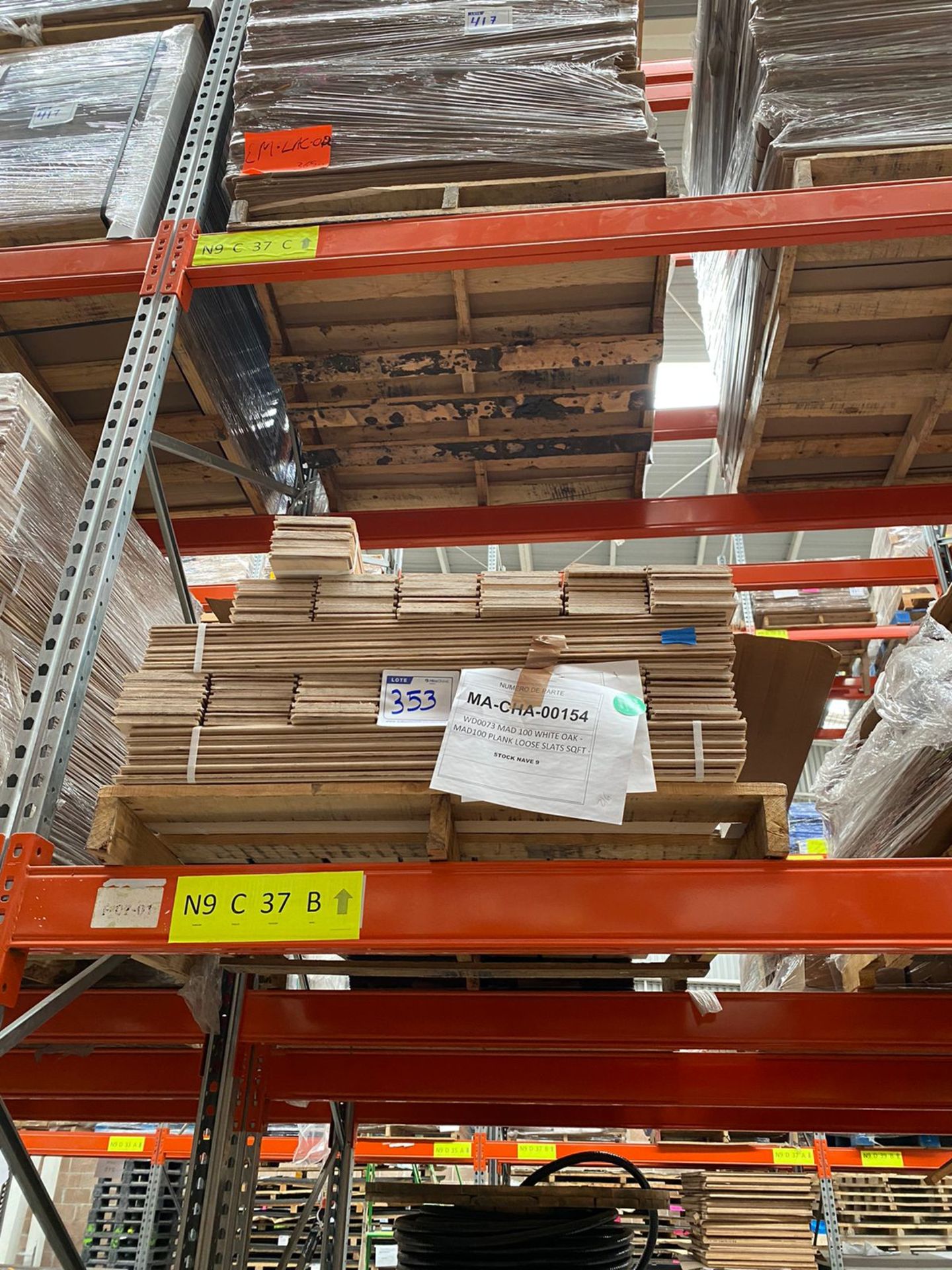 LOT OF (4,667) PCS OF ALUMINUM SHEET AND WOOD BOARDS - Image 19 of 22
