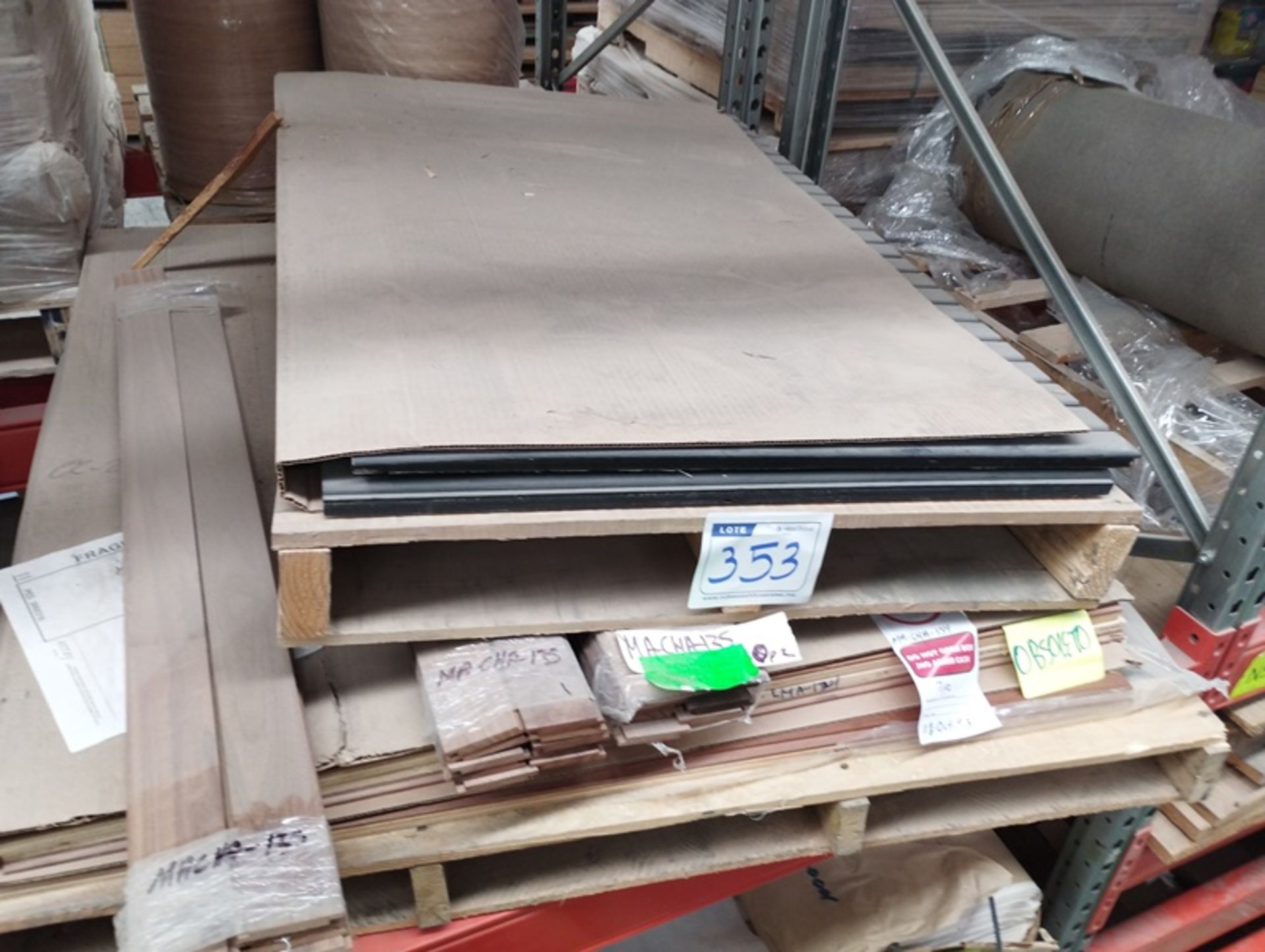 LOT OF (4,667) PCS OF ALUMINUM SHEET AND WOOD BOARDS - Image 14 of 22