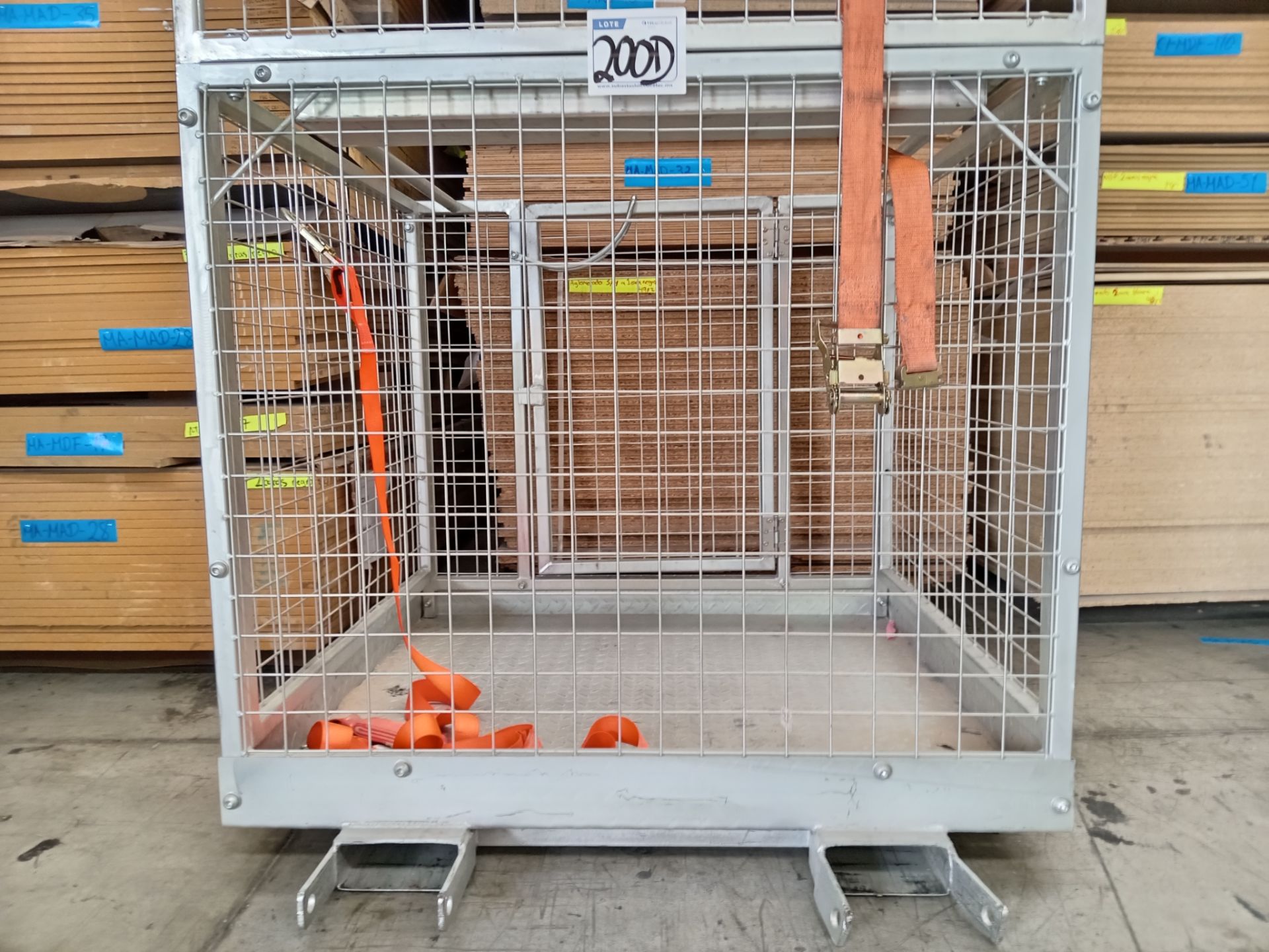 LOT OF (2) PIECES OF FORKLIFT BASKETS - Image 8 of 12