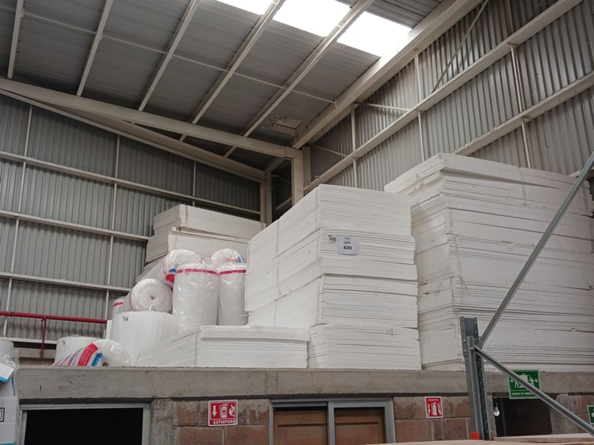 LOT OF (442) PCS BALES OF UNICEL BOARDS AND ROLLS OF EXPANDED POLYURETHANE - Image 7 of 7