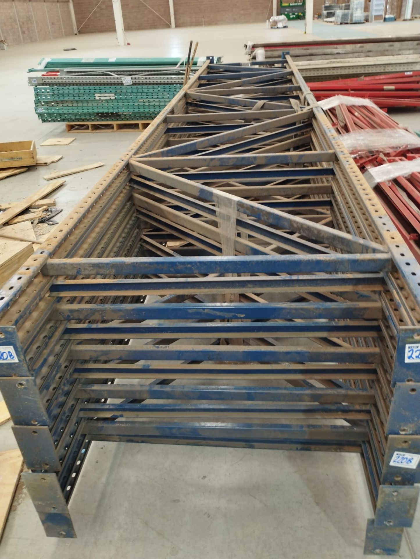 LOT OF HEAVY DUTY RACKS - Image 8 of 17