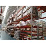 LOT OF HEAVY DUTY PALLET RACKS