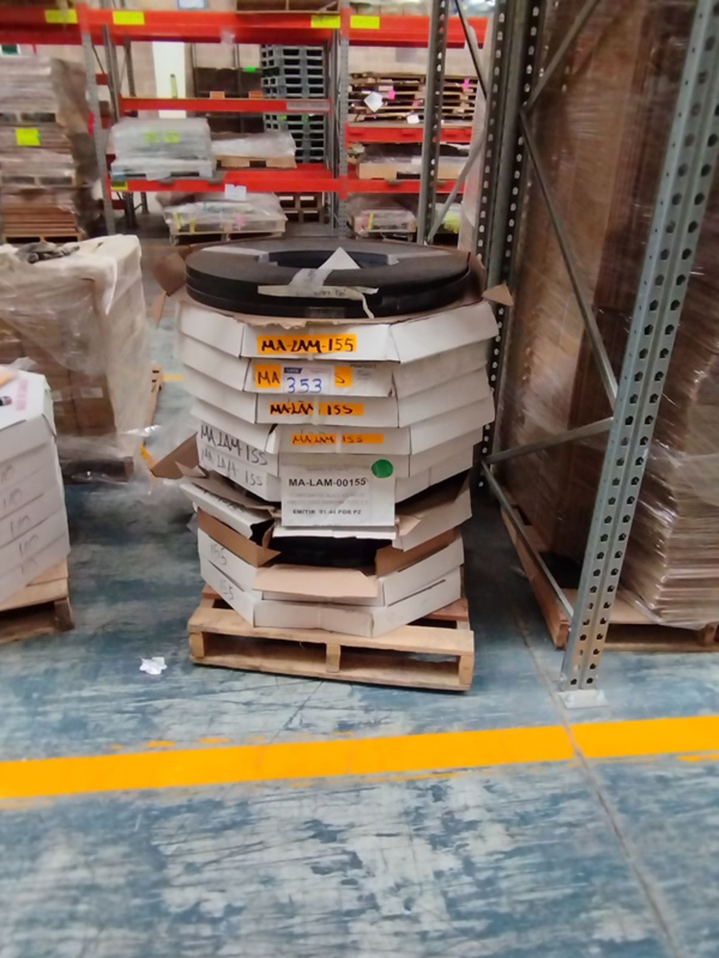 LOT OF (4,667) PCS OF ALUMINUM SHEET AND WOOD BOARDS - Image 3 of 22