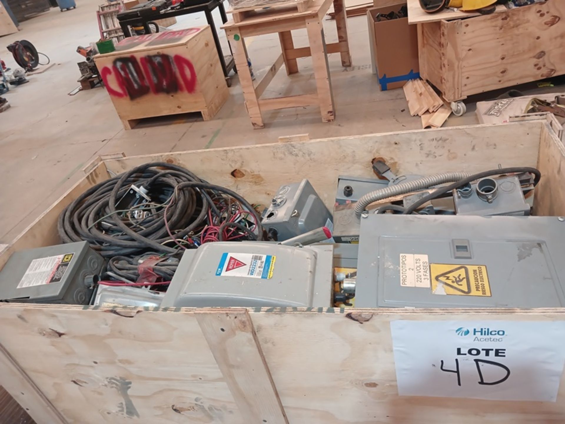 LOT OF ELECTRICAL MATERIAL - Image 3 of 3