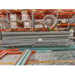 LOT OF HEAVY DUTY PALLET RACKS