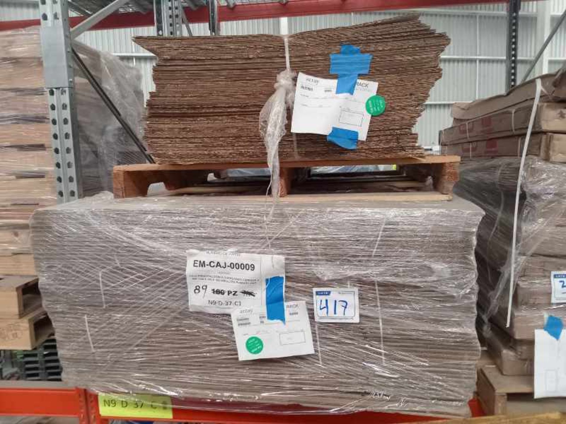 LOT OF APPROXIMATELY (83,310) PCS OF CARDBOARD BOXES AND ACCESSORIES - Image 71 of 119