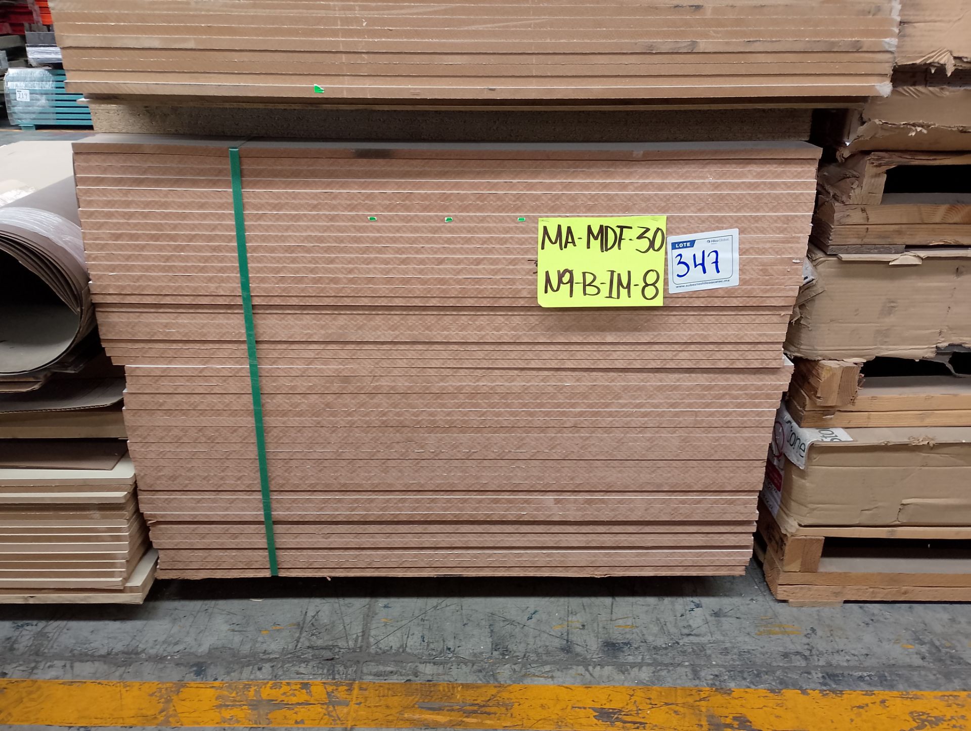 LOT OF APPROXIMATELY (471) PCS OF MDF - Image 2 of 4