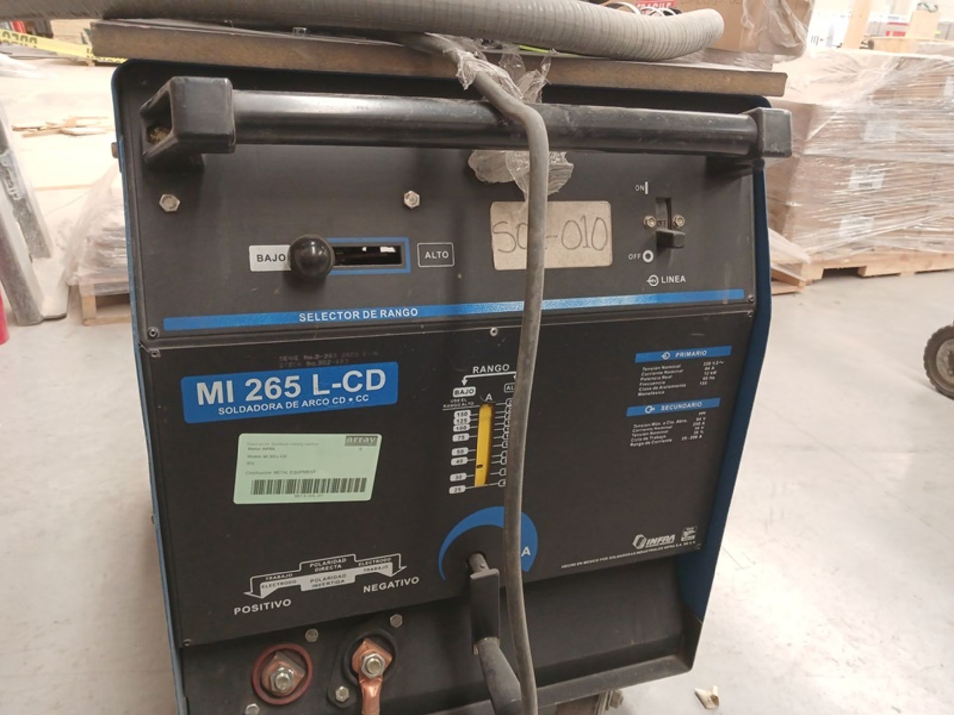 WELDING MACHINE - Image 3 of 3