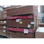 LOT OF APPROXIMATELY (843) PCS OF MELAMINE AND MDF
