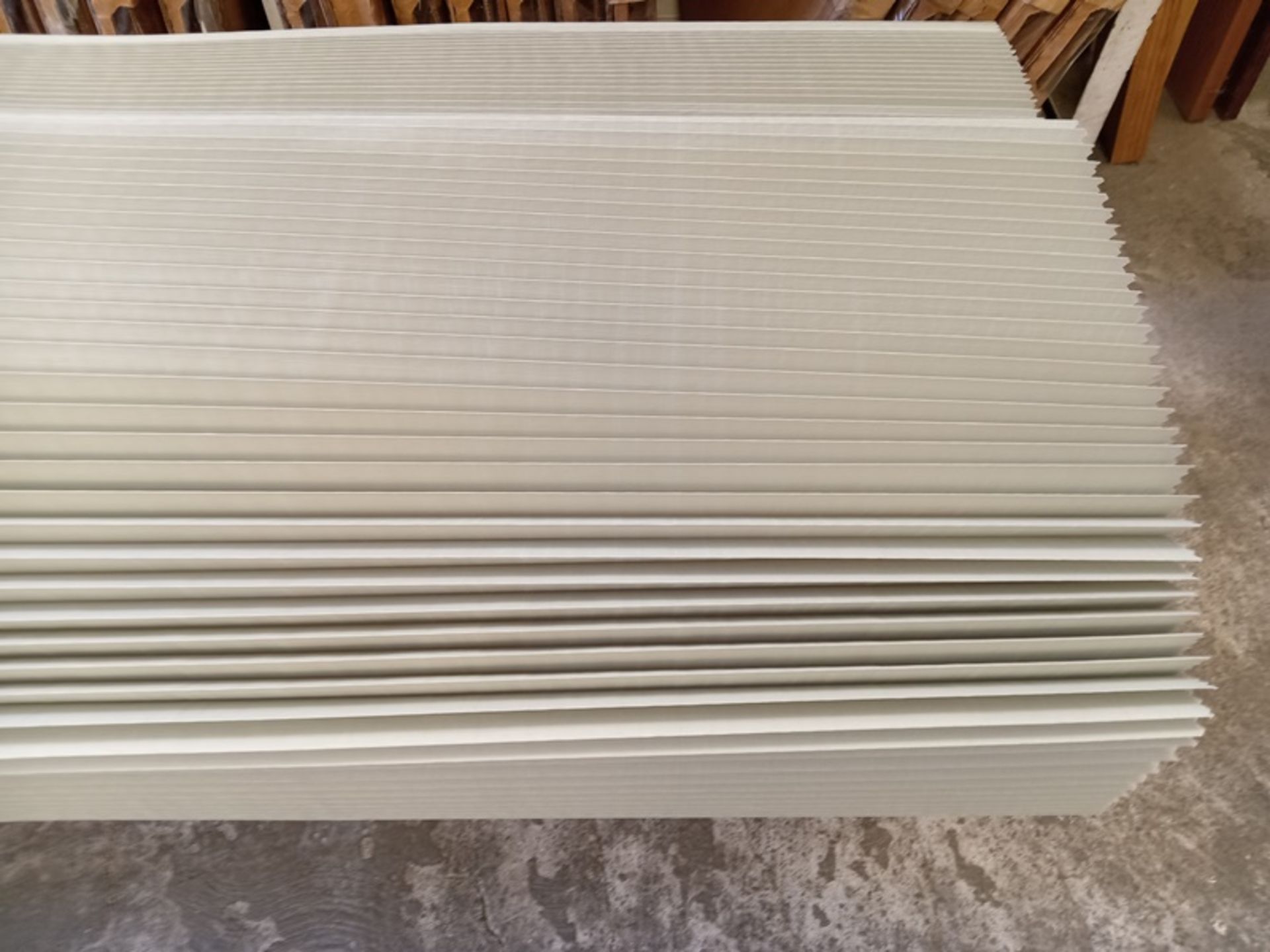 LOT OF APPROXIMATELY (27,400) M2 OF BLINDS PLEATED FABRIC - Image 12 of 35