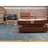 LOT OF APPROXIMATELY (548) PCS MELAMINE, MDF AND TRIPLAY