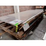 LOT OF APPROXIMATELY (36) PCS OF ALUMINUM SHEET AND PLATE