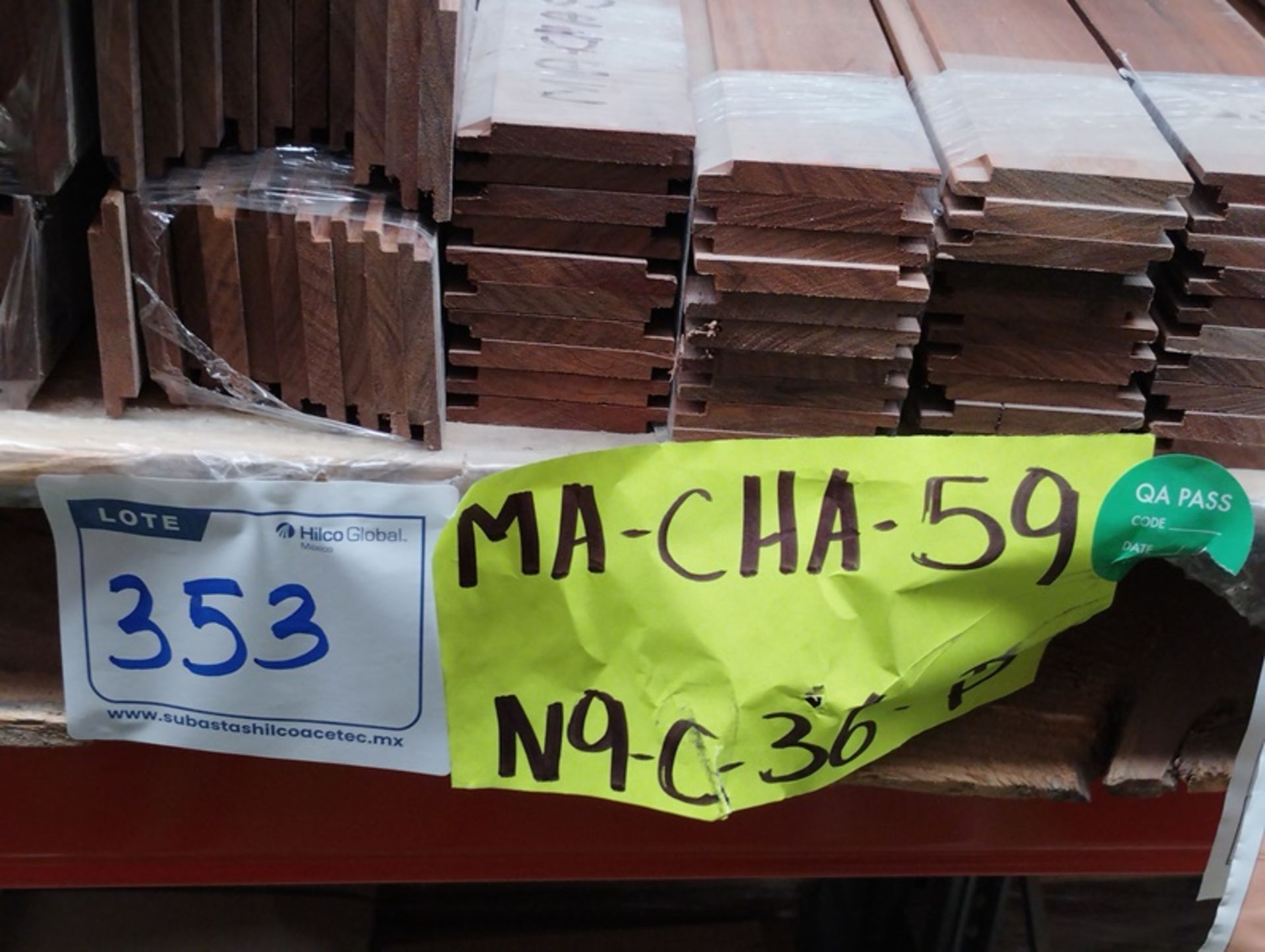 LOT OF (4,667) PCS OF ALUMINUM SHEET AND WOOD BOARDS - Image 8 of 22