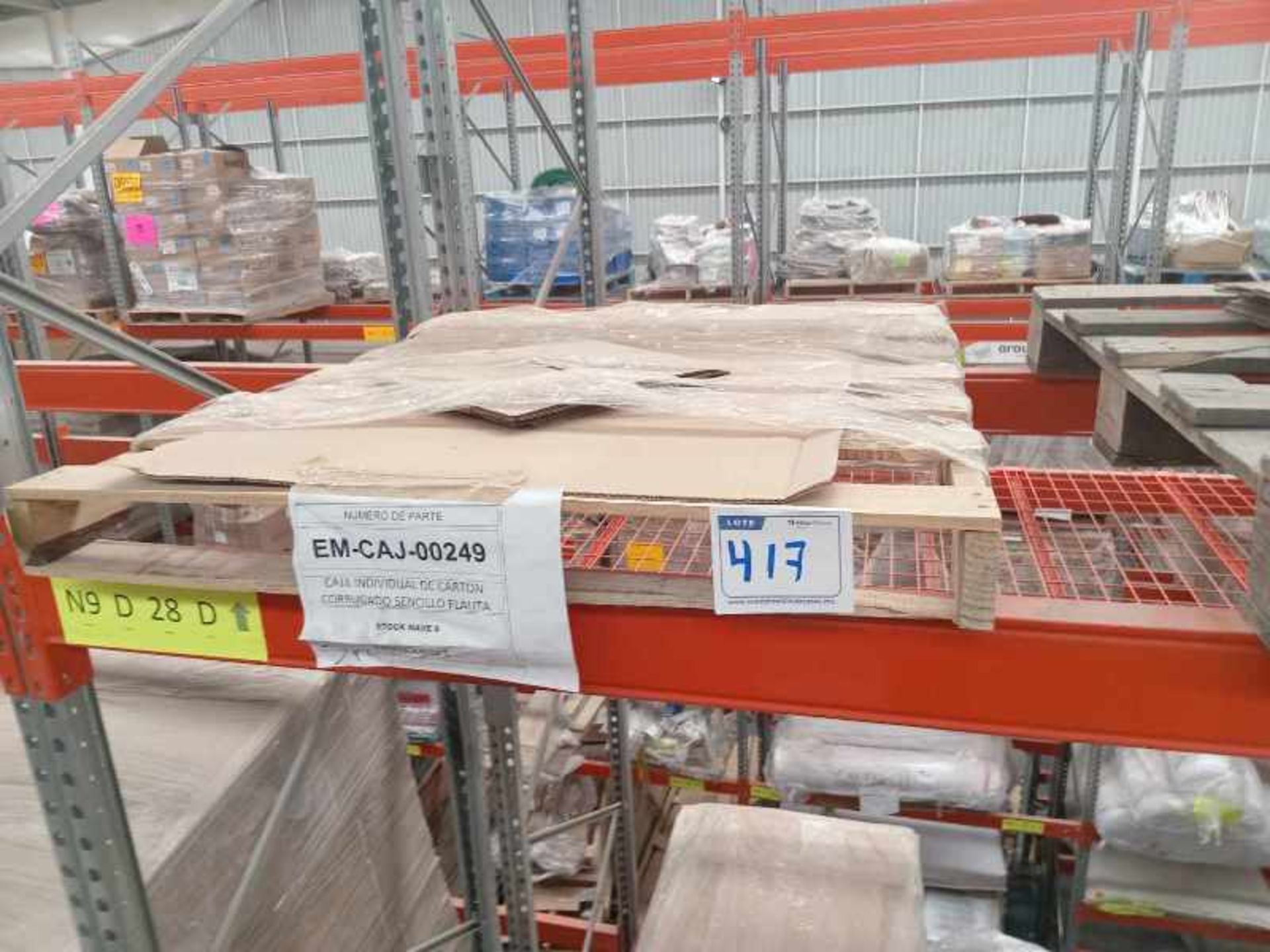 LOT OF APPROXIMATELY (83,310) PCS OF CARDBOARD BOXES AND ACCESSORIES - Image 52 of 119