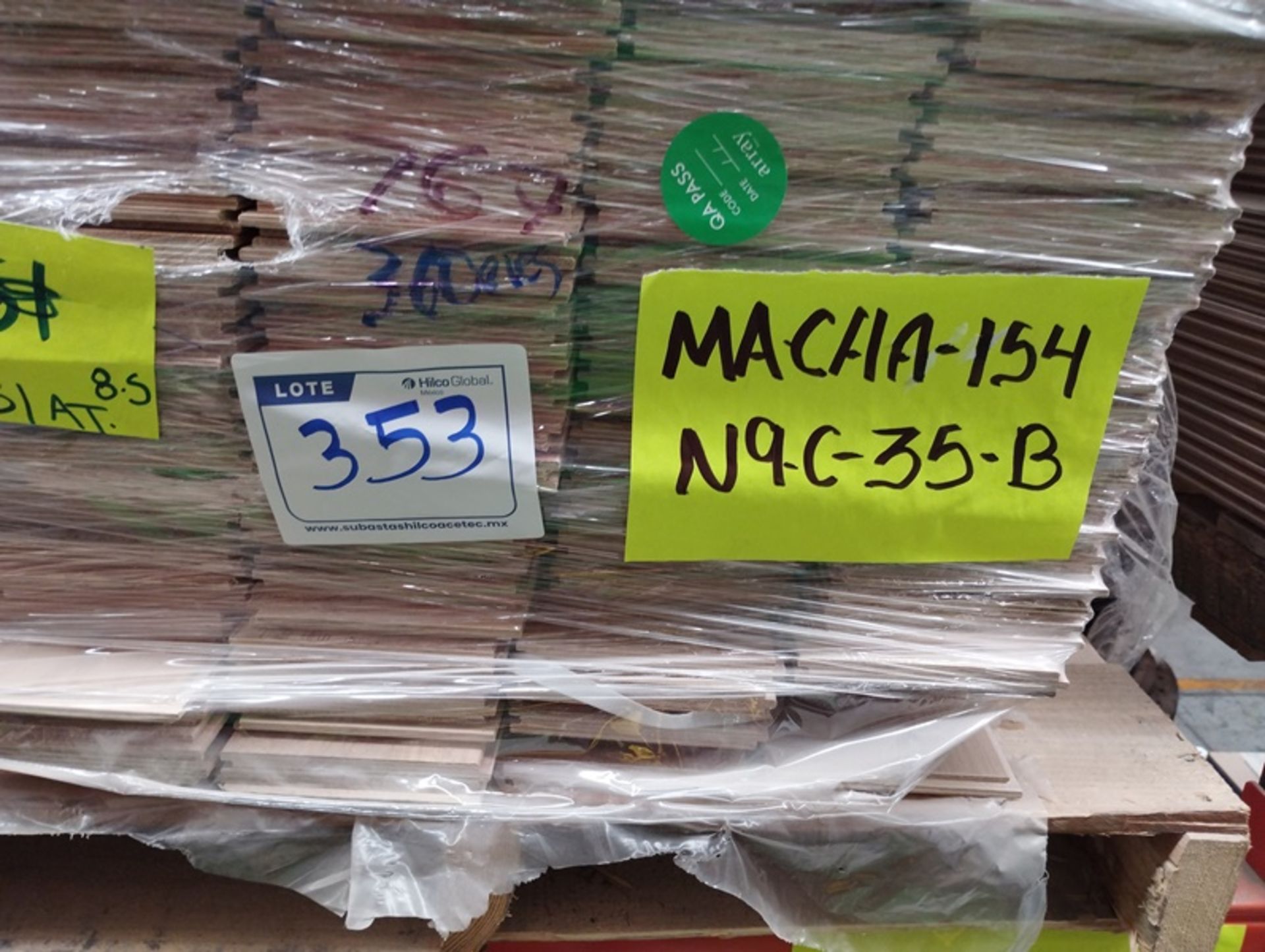 LOT OF (4,667) PCS OF ALUMINUM SHEET AND WOOD BOARDS - Image 10 of 22