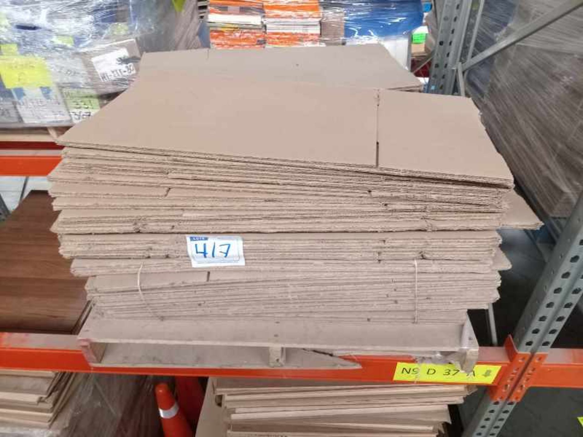 LOT OF APPROXIMATELY (83,310) PCS OF CARDBOARD BOXES AND ACCESSORIES - Image 62 of 119