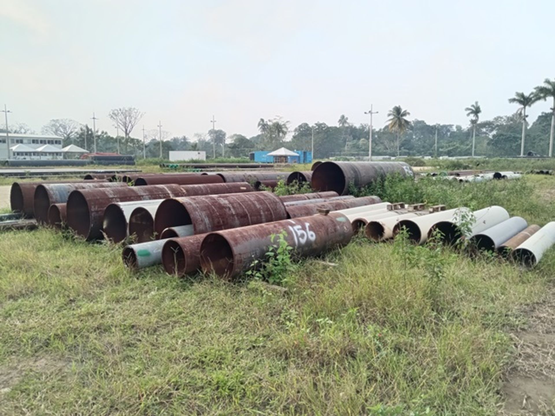 LOT OF APPROXIMATELY 85 METERS OF CARBON STEEL PIPE PIECES - Image 5 of 22