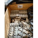 LOT OF (943) PASSAGE AND CONNECTION BOX PIECES