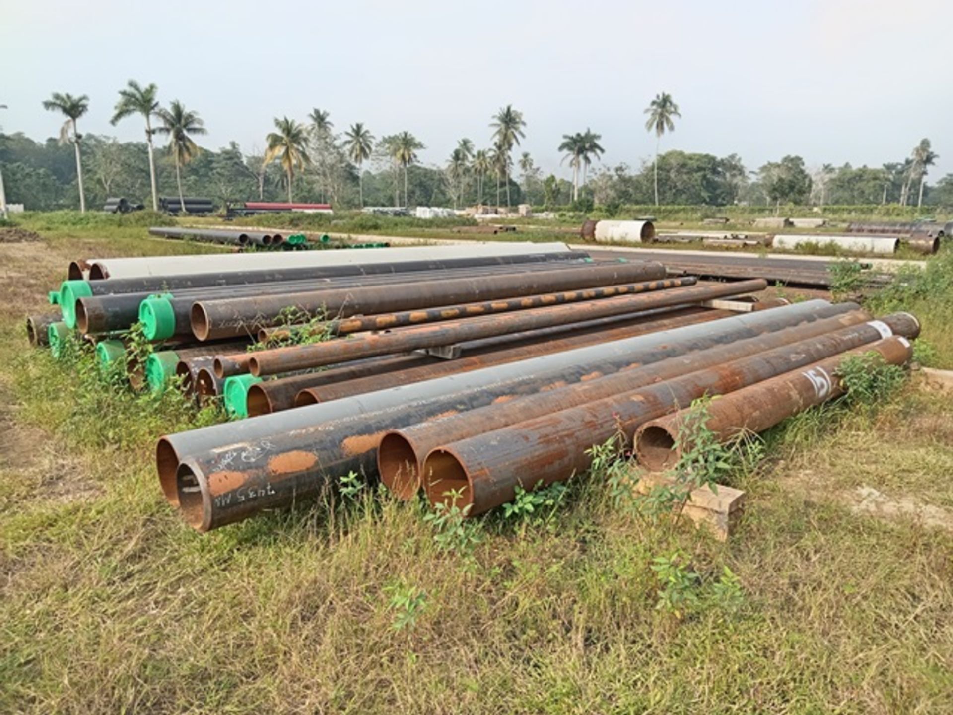LOT OF APPROXIMATELY (98) METERS OF CARBON STEEL PIPE - Image 4 of 10