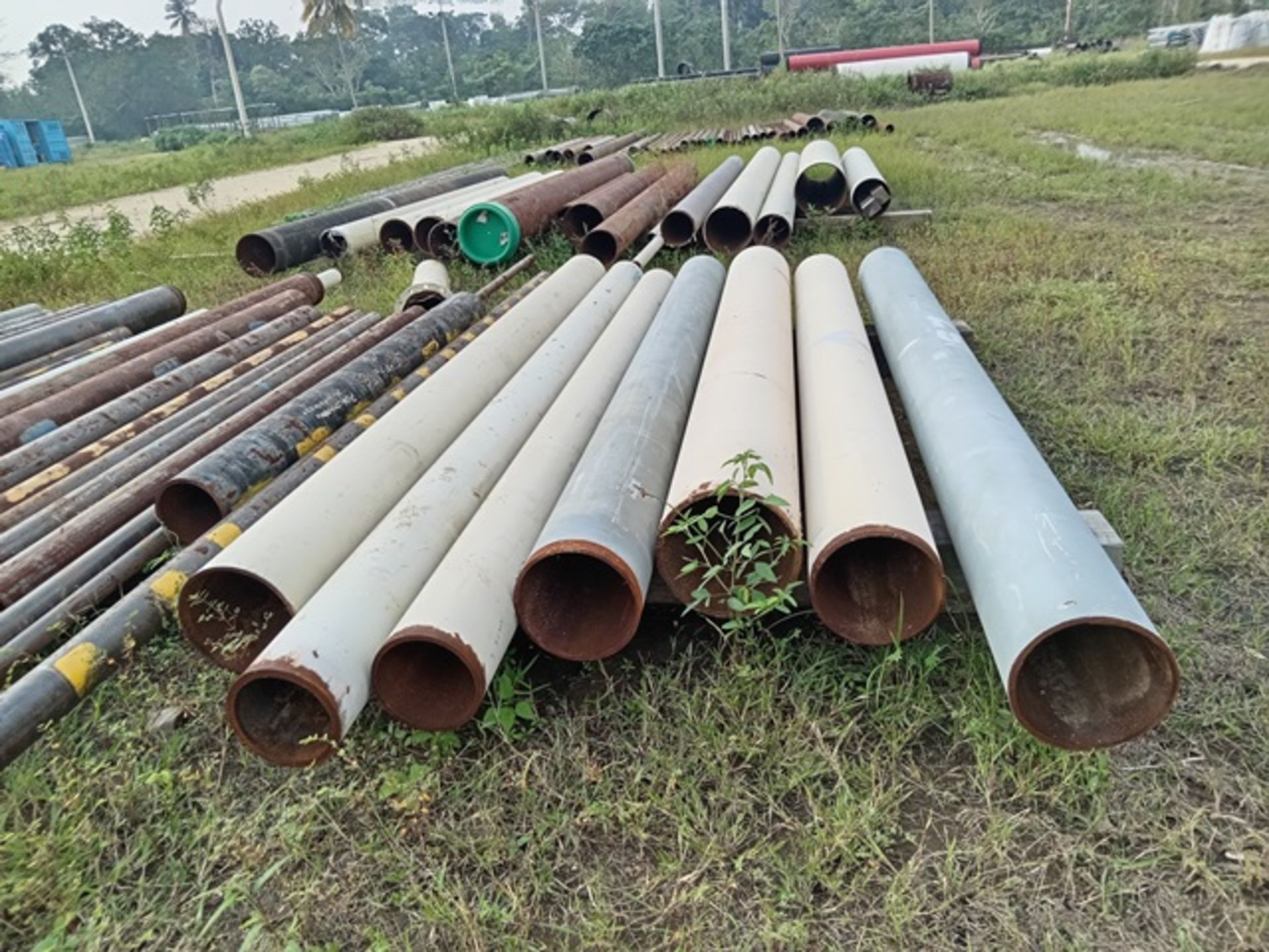 LOT OF APPROXIMATELY (55) METERS OF CARBON STEEL PIPE PIECES - Image 19 of 22