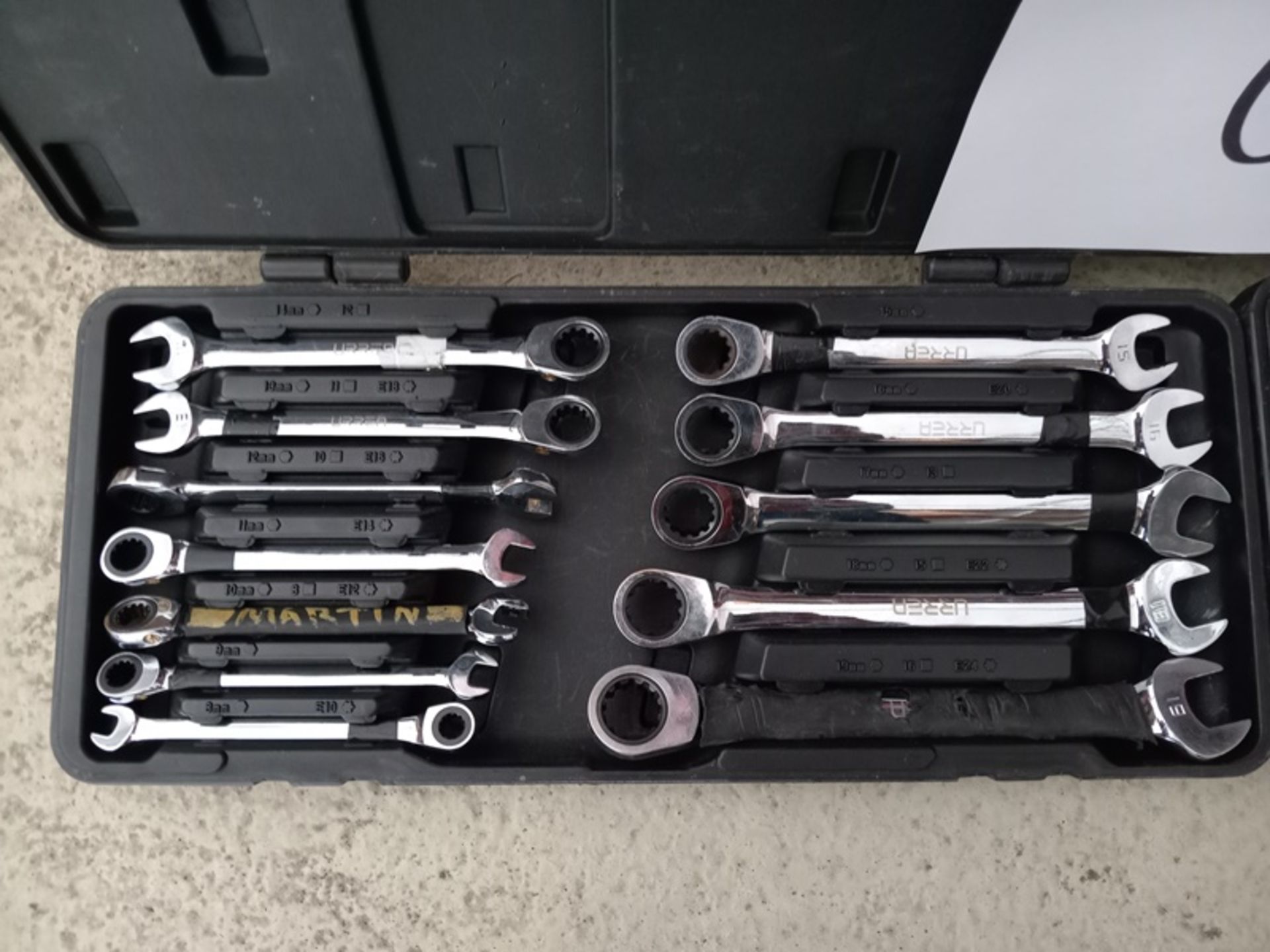 LOT OF (12) RATCHET COMBINATION WRENCH SETS - Image 5 of 7