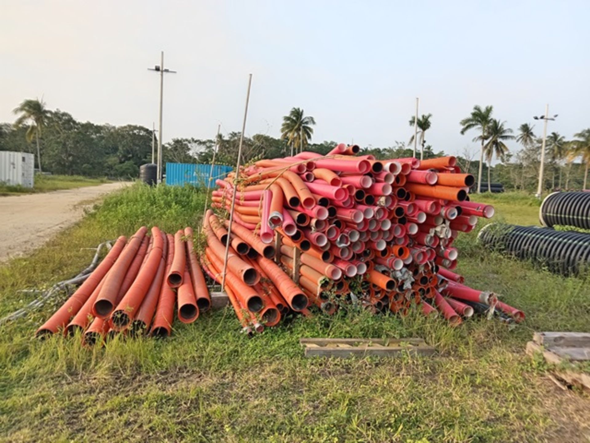 LOT OF (65) METERS CORRUGATED PVC PIPE - Image 4 of 4