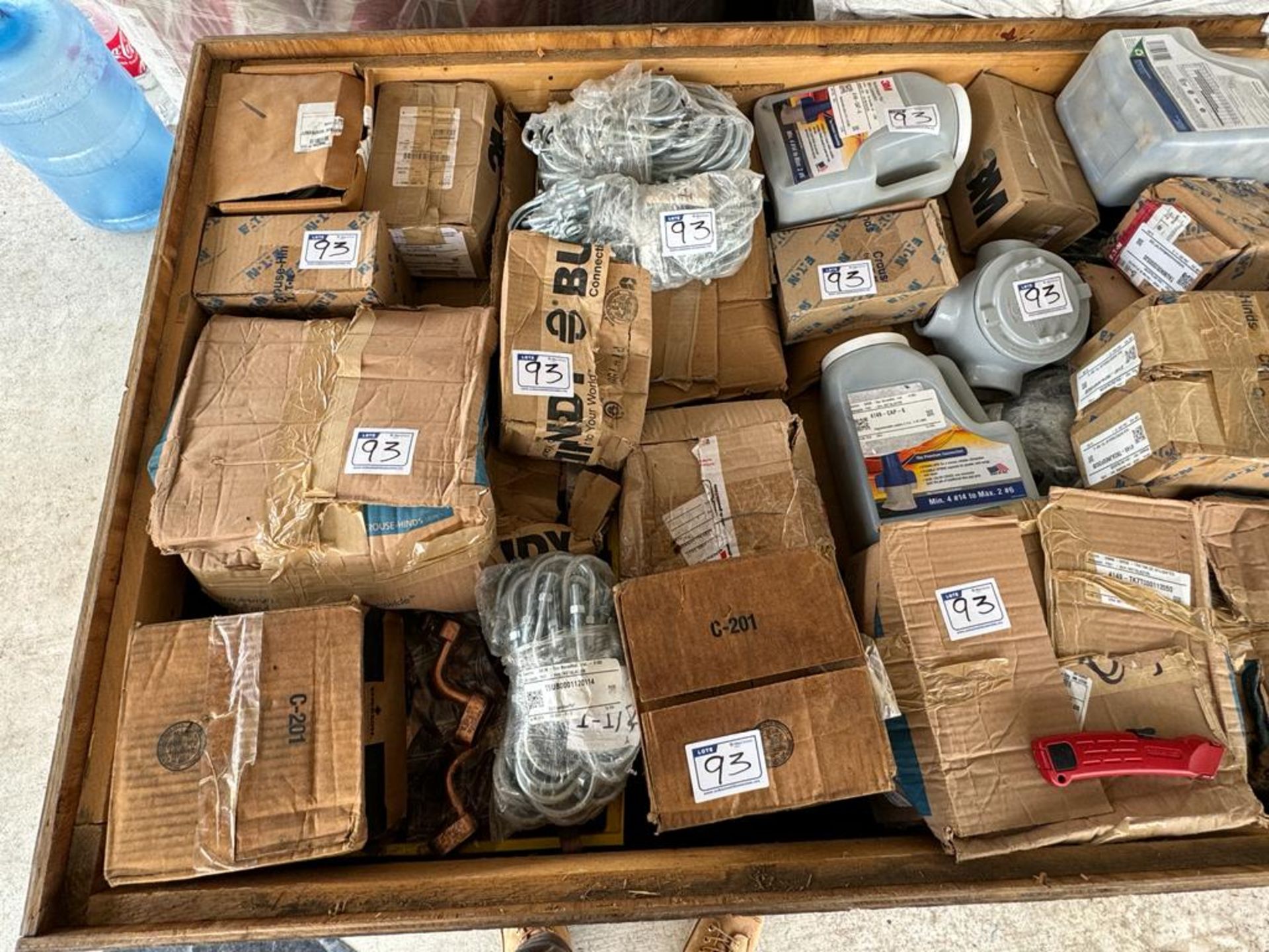 LOT OF (20,488) PIECES OF MISCELLANEOUS ELECTRICAL MATERIAL - Image 71 of 115