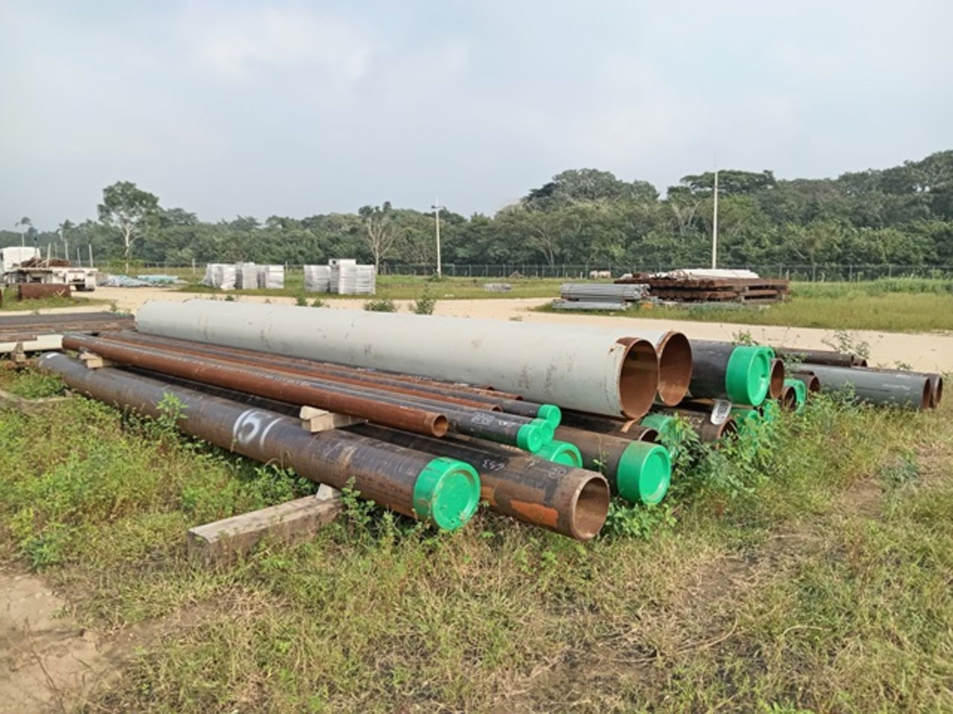 LOT OF APPROXIMATELY (98) METERS OF CARBON STEEL PIPE - Image 5 of 10