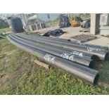 LOT OF (12) M. APPROXIMATELY OF 12" HIGH DENSITY POLYPROPYLENE (HDPE) PIPE