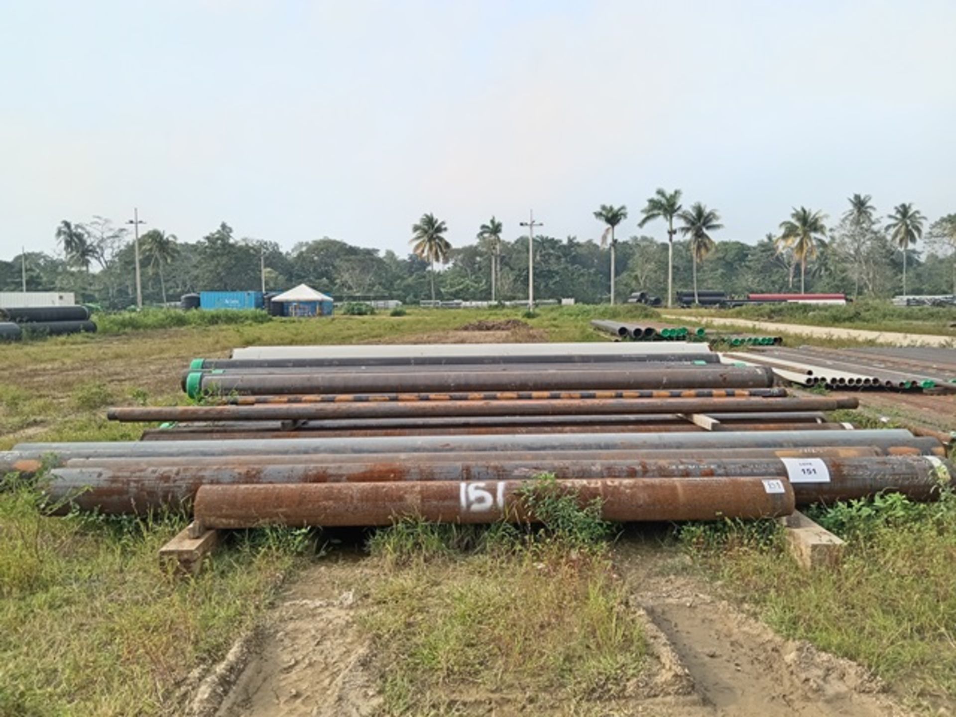 LOT OF APPROXIMATELY (98) METERS OF CARBON STEEL PIPE - Image 2 of 10