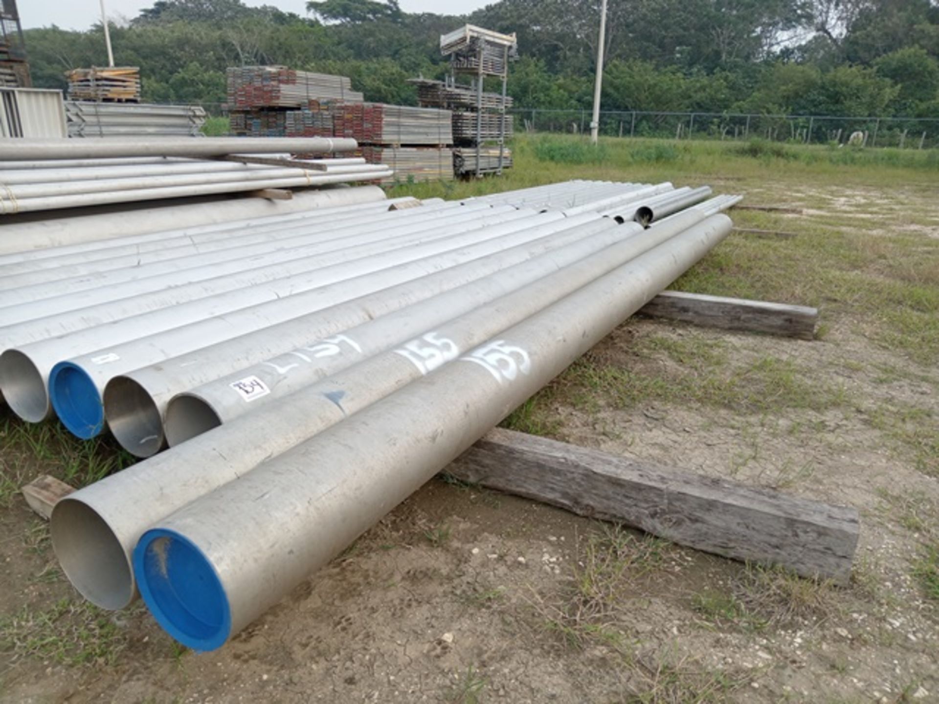 LOT OF T-316 STAINLESS STEEL PIPE - Image 7 of 7