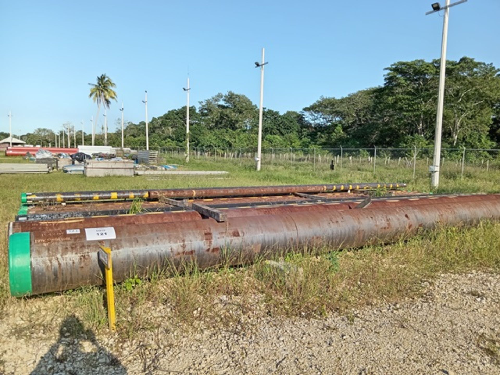 LOT OF APPROXIMATELY (203) METERS OF CARBON STEEL PIPE - Image 5 of 5