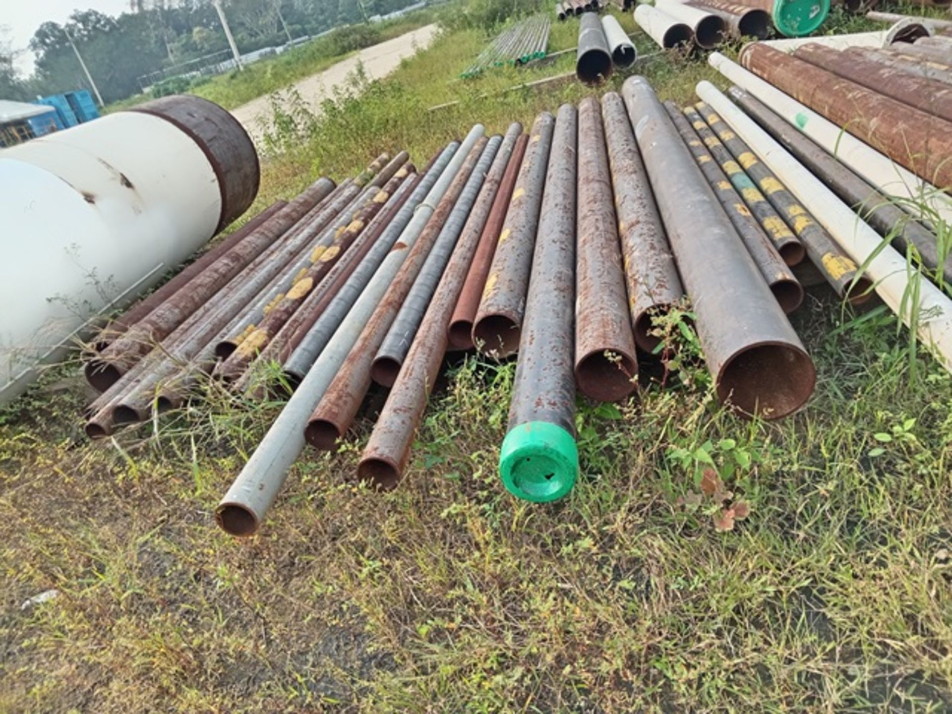 LOT OF APPROXIMATELY (55) METERS OF CARBON STEEL PIPE PIECES - Image 22 of 22