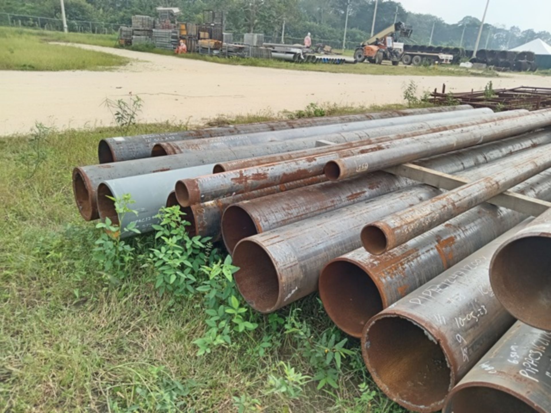 LOT OF APPROXIMATELY (133.5) METERS OF CARBON STEEL PIPE - Image 10 of 10