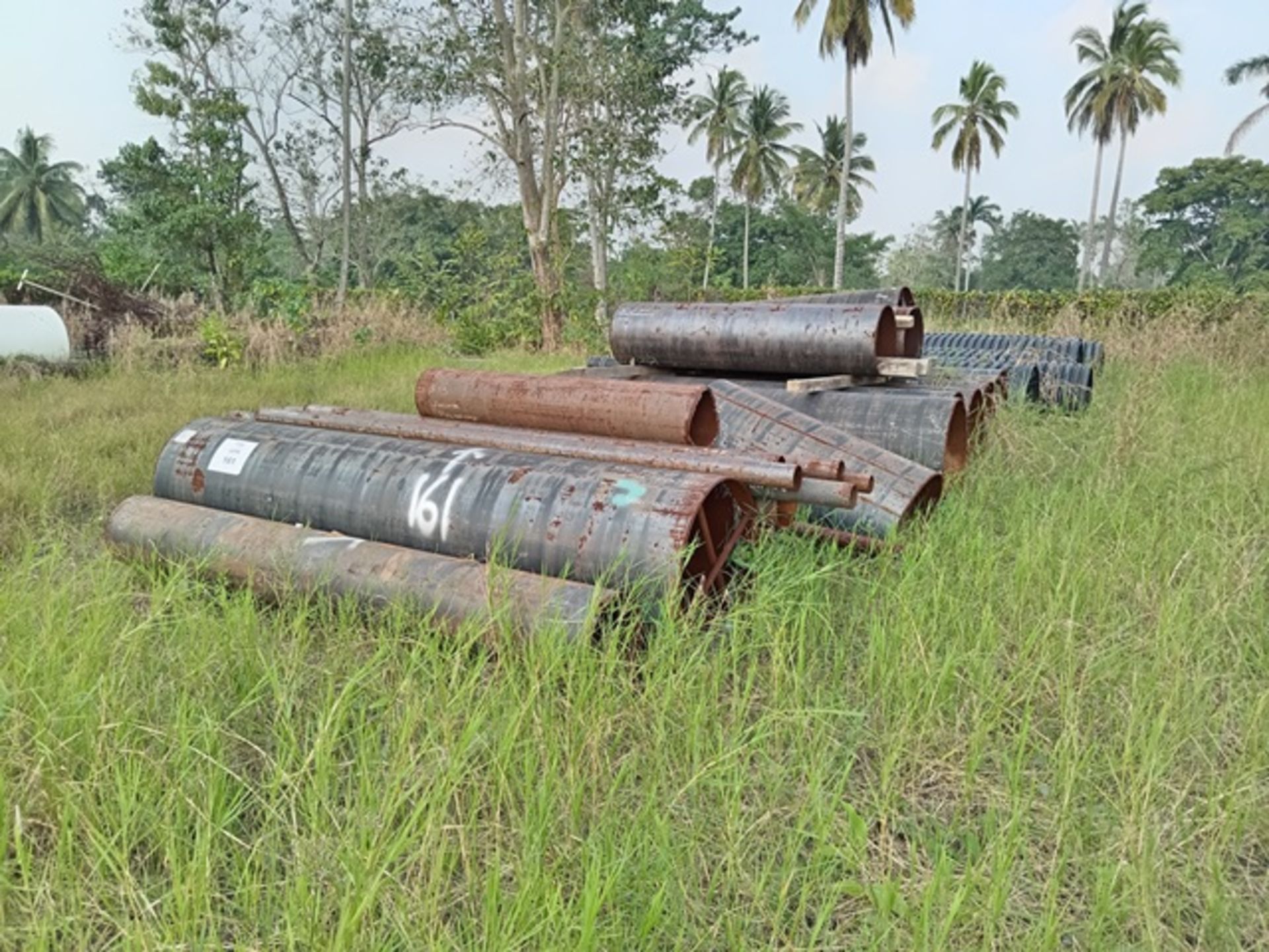 LOT OF APPROXIMATELY (65) METERS OF CARBON STEEL PIPE - Image 3 of 5