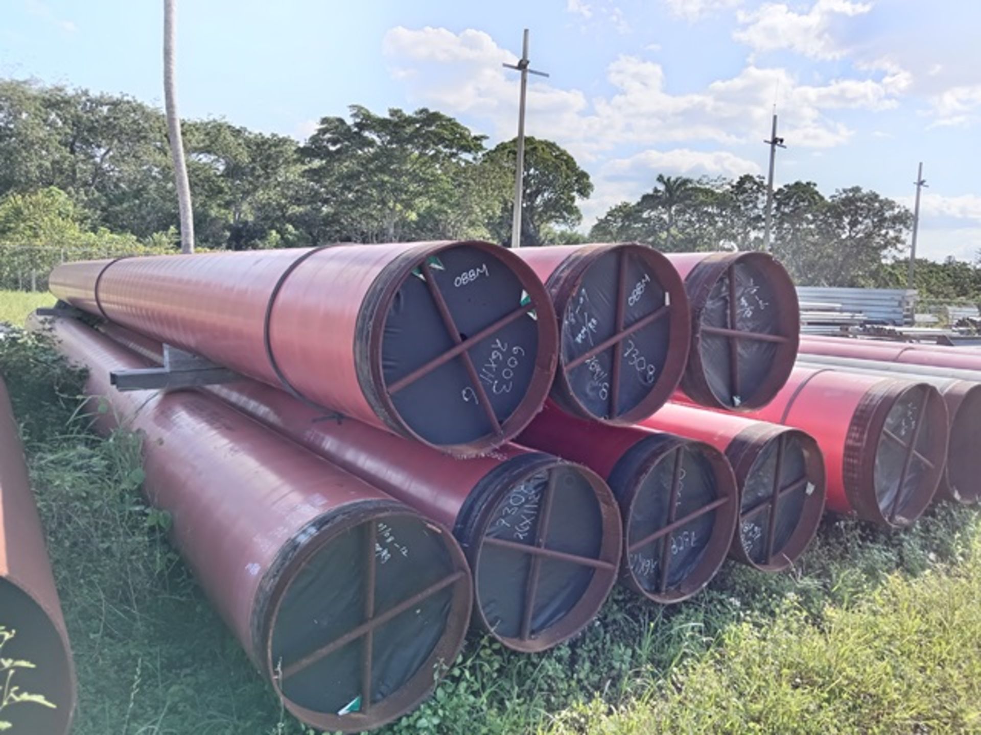 LOT OF APPROXIMATELY (86) METERS OF CARBON STEEL PIPE - Image 4 of 4