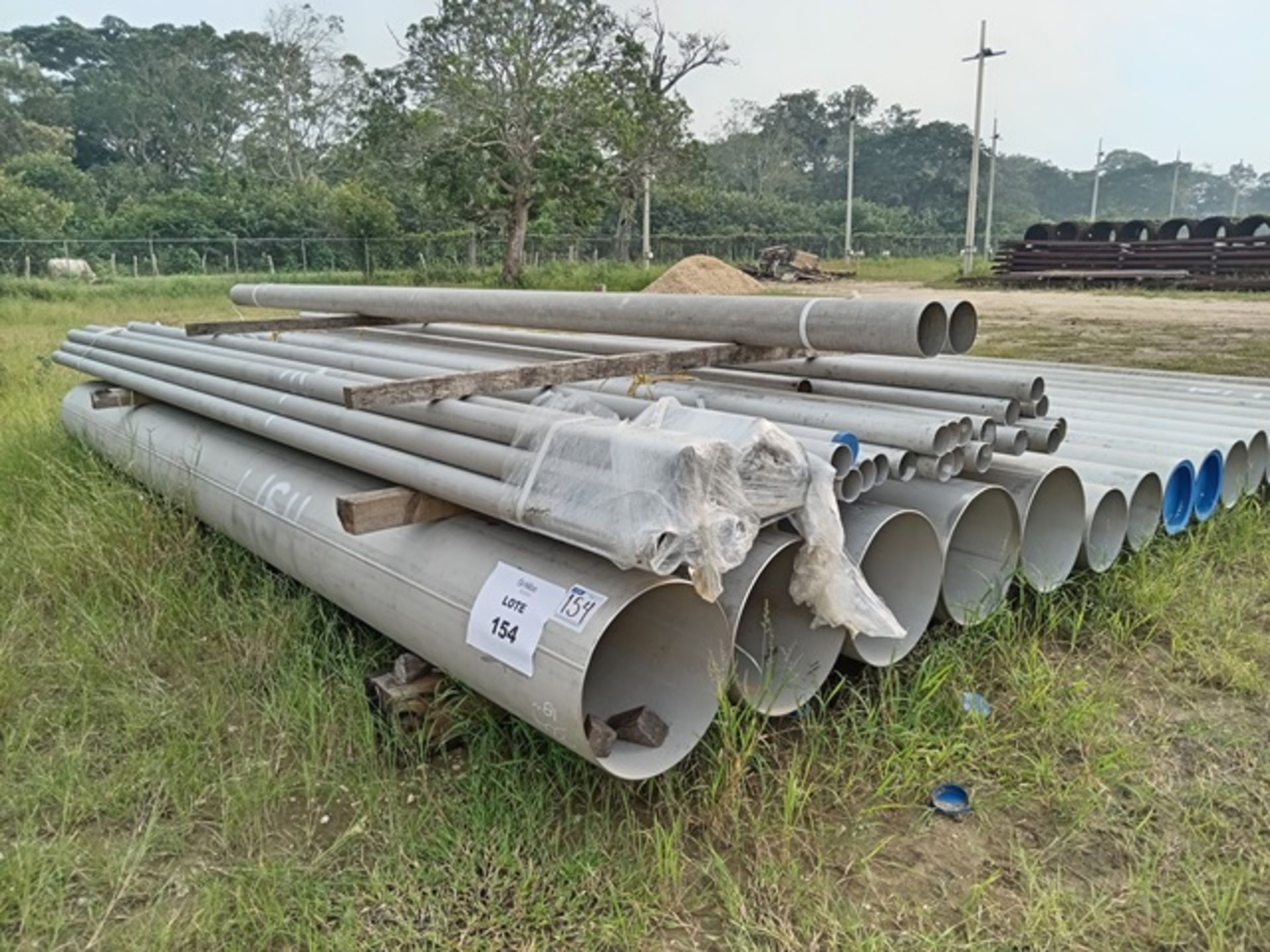 LOT OF APPROXIMATELY 133 METERS OF T-304 AND T-316 STAINLESS STEEL PIPE - Image 6 of 6