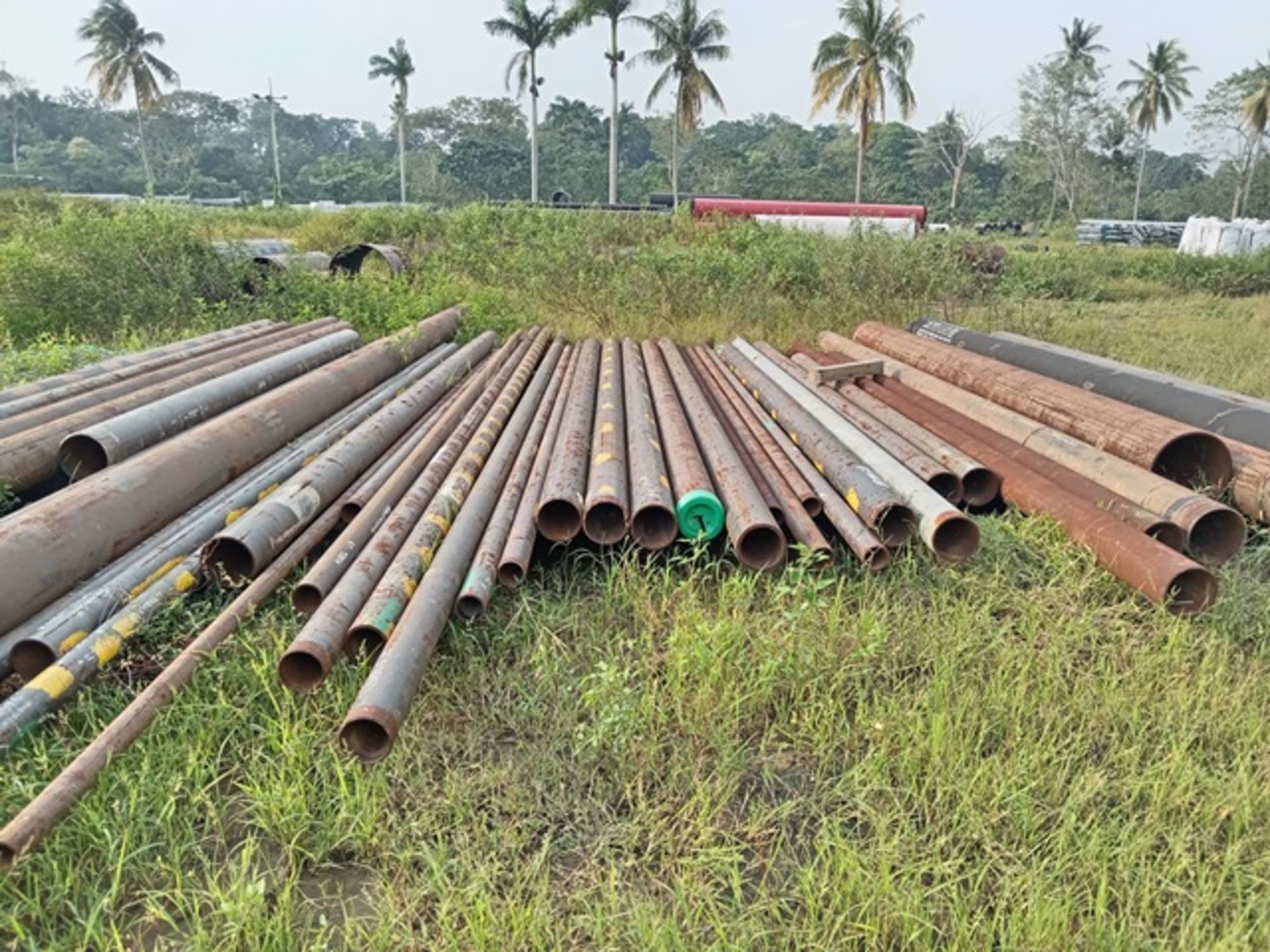 LOT OF (69) METERS OF CARBON STEEL PIPE PUTTING - Image 8 of 9